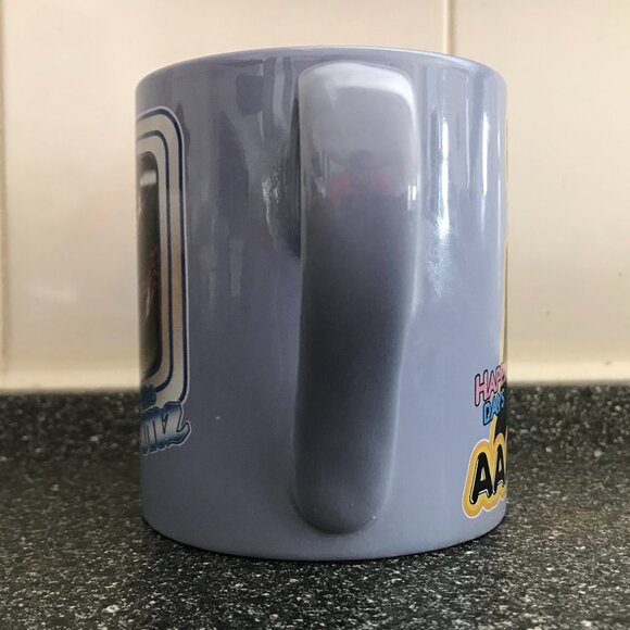 The Fonz Fonzie Happy Days 2012 Coffee Mug Blue AAAYYYYY! TV Show Collectible - Picture 2 of 6